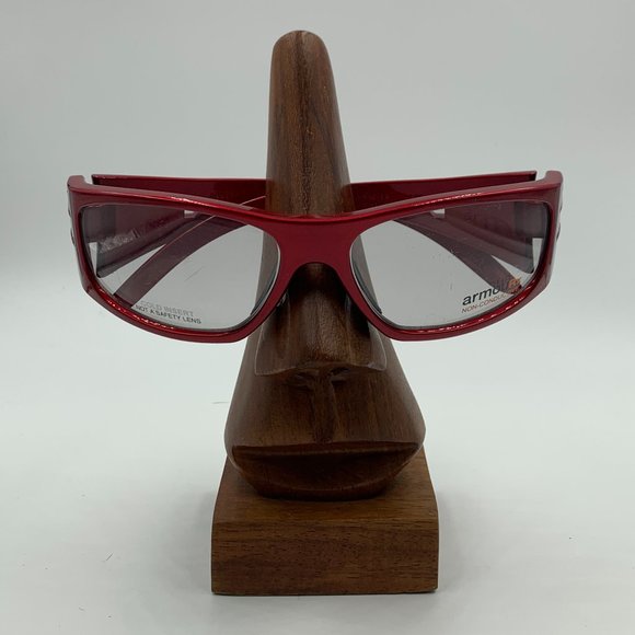 Armourx Red Oval Sunglasses Frames - Picture 1 of 7
